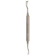 Raspator,Bonexscraper lrngth 165mm,10mm hollow hanle, Double-ended 6mm/4mm