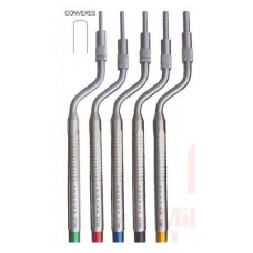 OSTEOTOME CONVEXES / CONCAVE / CONIQUES Set of 5 Pieces 2,7mm 3,2mm 3,7mm 4,2mm 5mm