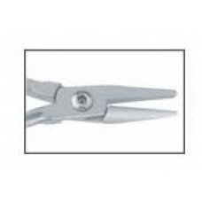 Round and concave plier for loop forming and banding wire up to .20"/.51mm